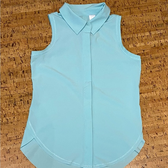 Ivivva size 7 button up tank top. - Picture 1 of 4
